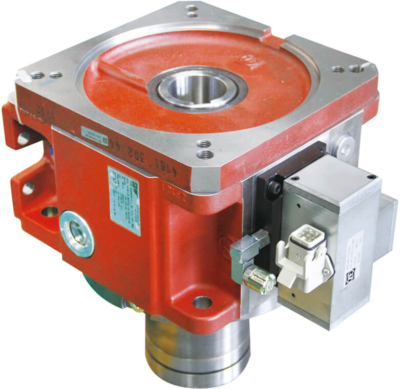 Double slip pillow standard double speed gear box, Increase spindle output torque